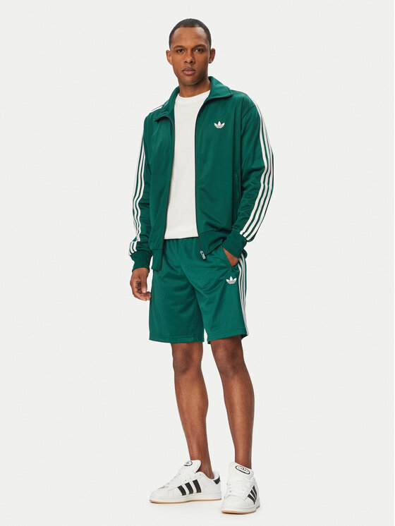 adidas adidas Sportiniai šortai Firebird KE1376 Žalia Regular Fit
