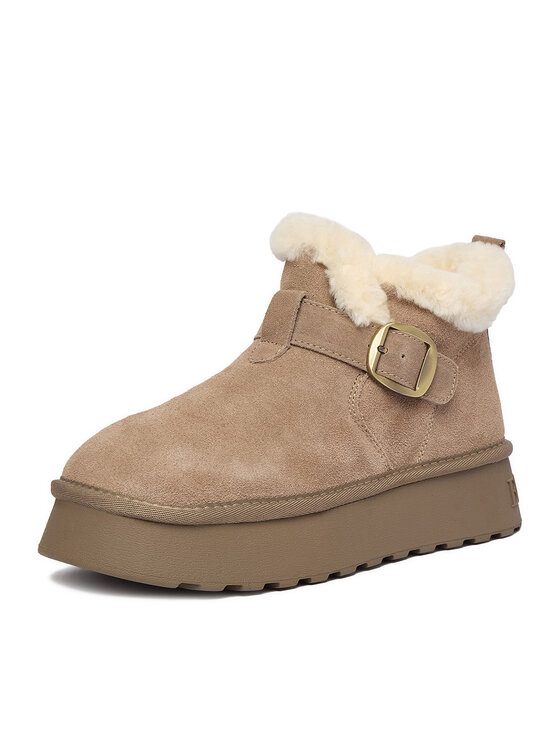 Badura Badura Śniegowce EO-CALI-TS6287-01 Beżowy