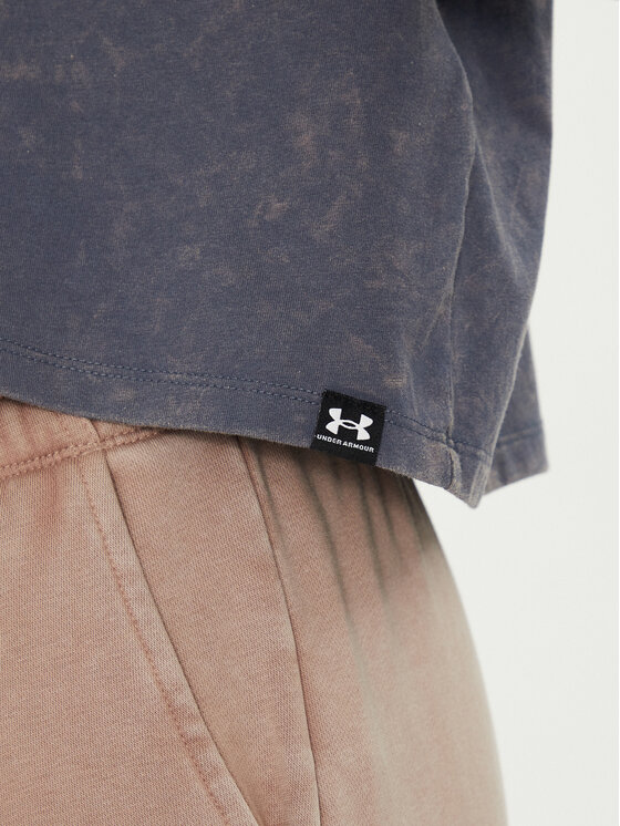 Under Armour Under Armour Tričko Rival Wash 1389724 Tmavomodrá Loose Fit
