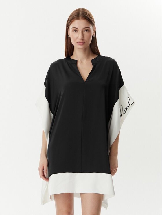 KARL LAGERFELD KARL LAGERFELD Vestito da giorno B2W13016 Nero Loose Fit