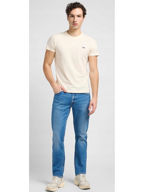 Lee Lee Jeansy Daren Zip Fly Niebieski Regular Fit