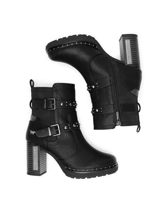 Mustang Mustang Stiefeletten 1336-512 Schwarz