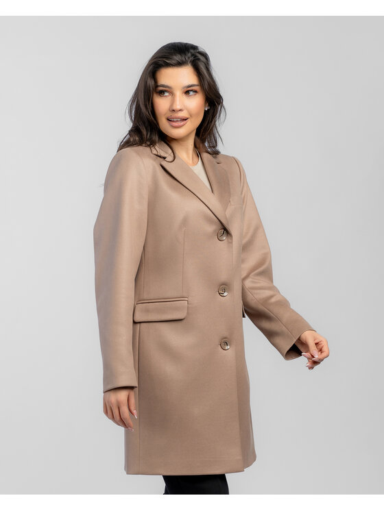 Salme Salme Prechodný kabát Alicja Hnedá Regular Fit