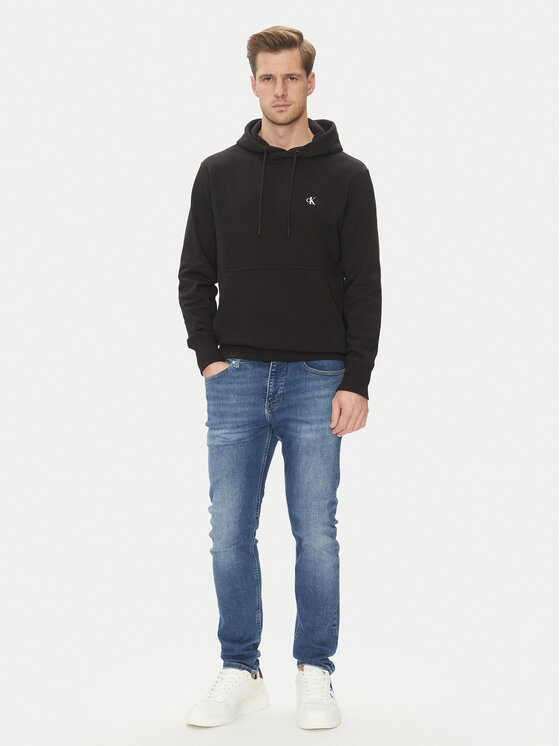 Calvin Klein Jeans Calvin Klein Jeans Μπλούζα Painted J30J327526 Μαύρο Regular Fit