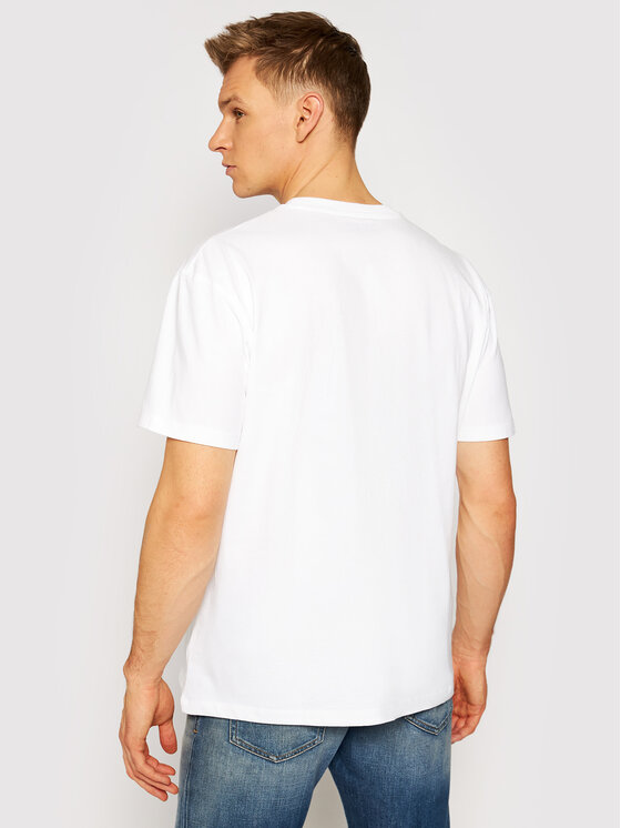 Wrangler Wrangler T-shirt Bull W7ADGFXW1 112131330 Bianco Vintage Fit