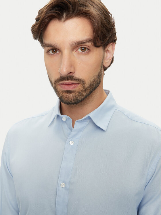 Jack&Jones Jack&Jones Πουκάμισο Joe 12260426 Γαλάζιο Slim Fit