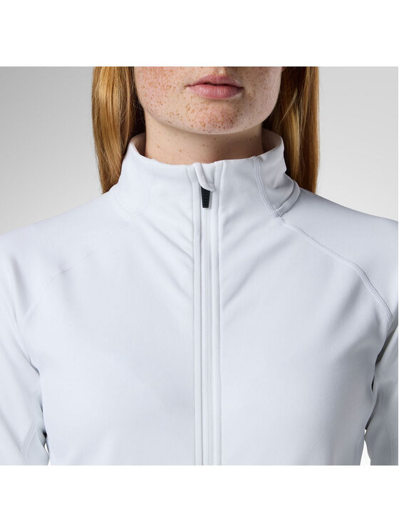 Rossignol Rossignol Bluza techniczna W Mid Layer Stretch Jkt Biały Slim Fit