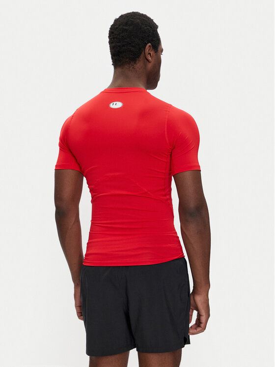 Under Armour Under Armour Športna majica Ua HeatGear® Armour 1361518 Rdeča Slim Fit