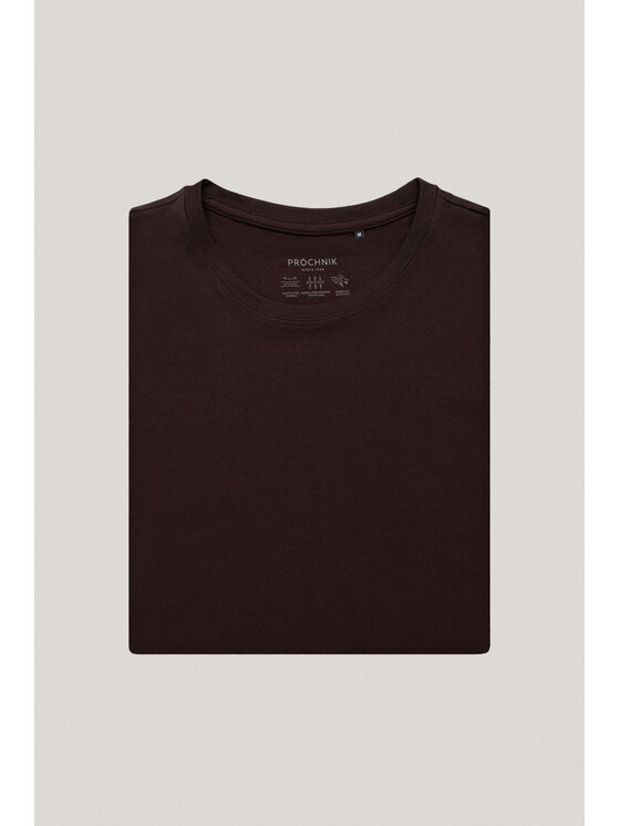Próchnik Próchnik T-Shirt PM9 TS073126000016 Brązowy Regular Fit