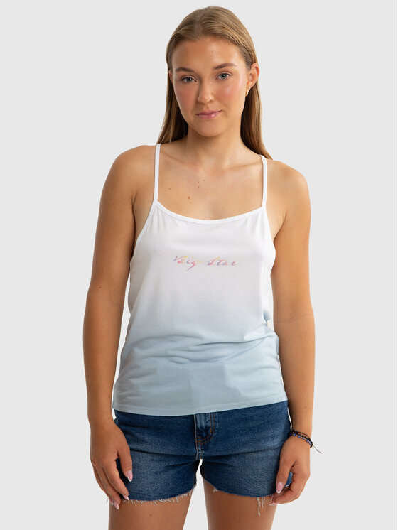 BIG STAR BIG STAR Tank top ROZALIA Niebieski Basic Fit