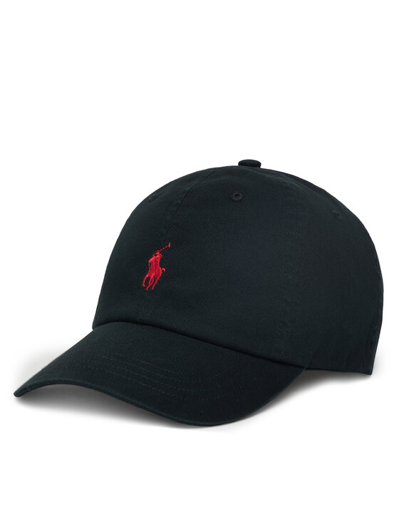 Polo Ralph Lauren Polo Ralph Lauren Czapka z daszkiem 211912843019 Czarny