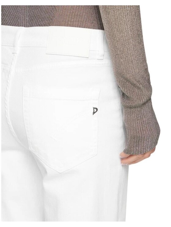 Dondup Jeans dp268b-bs0030d-ptd-000 Bianco Regular Fit