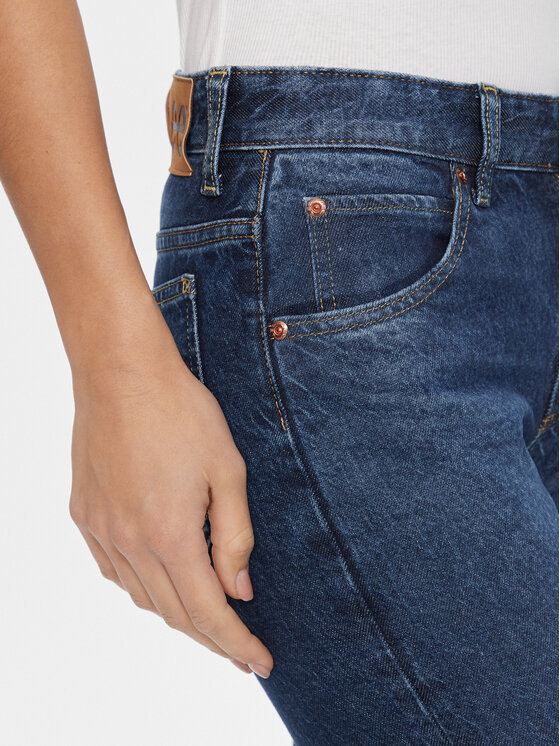 Lee Lee Jeansy Rider Jeans 112346312 Niebieski Regular Fit