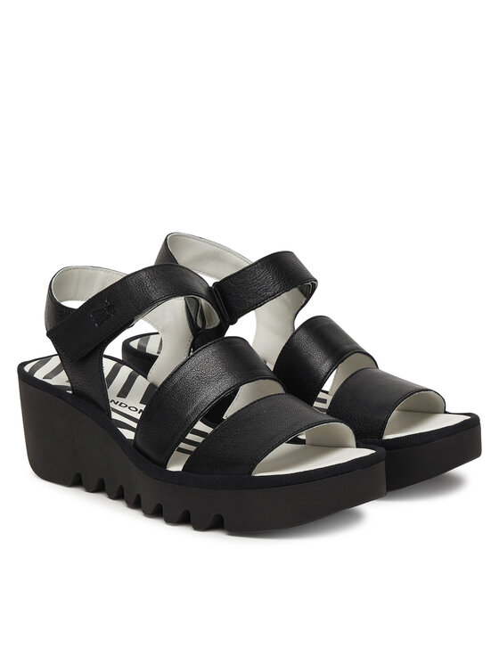 Fly London Fly London Босоніжки Bexyfly P501575 Чорний