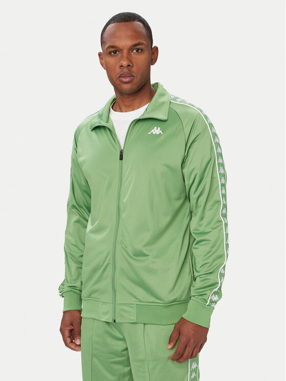 Kappa Kappa Trenerka 3500060 Zelena Regular Fit