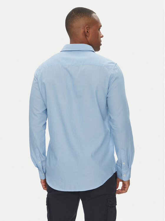 Aeronautica Militare Aeronautica Militare Srajca 251CA1276CT3292 Modra Regular Fit