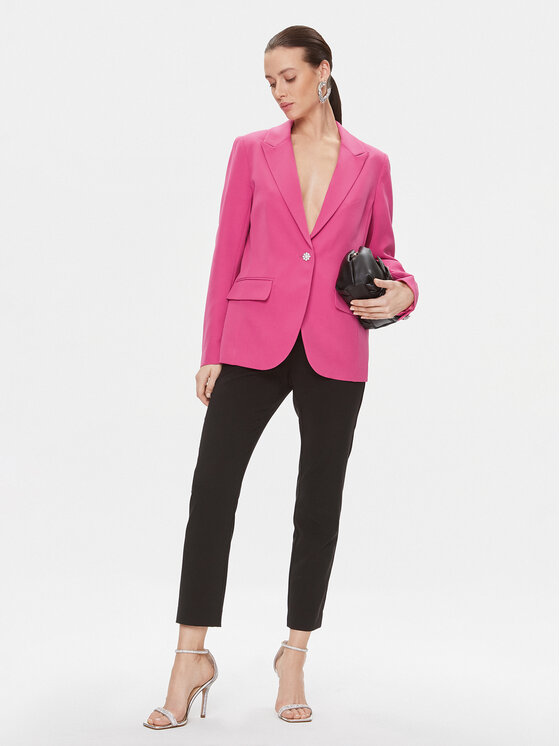 Custommade Custommade Suknjič Georgette 999425863 Roza Regular Fit