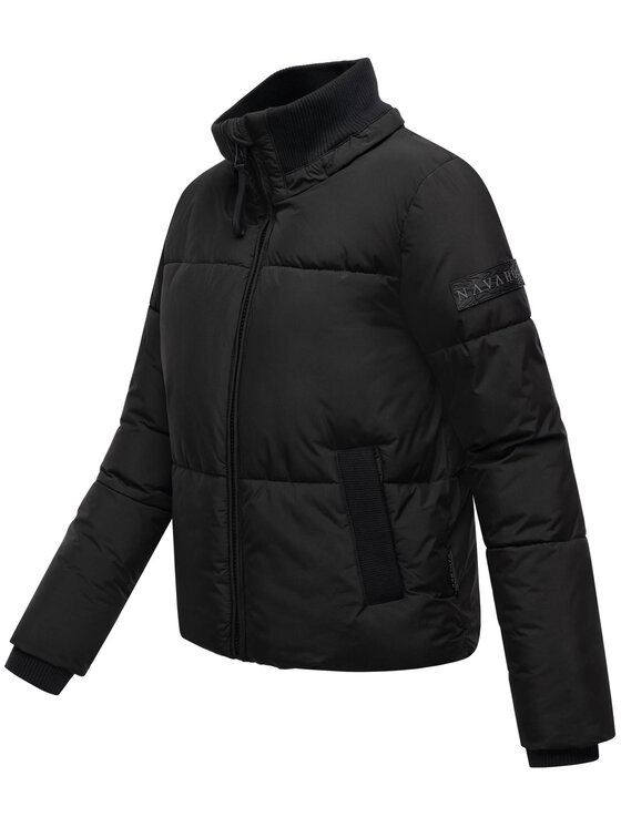 Navahoo Navahoo Kurtka zimowa Traumelfe Czarny Regular Fit