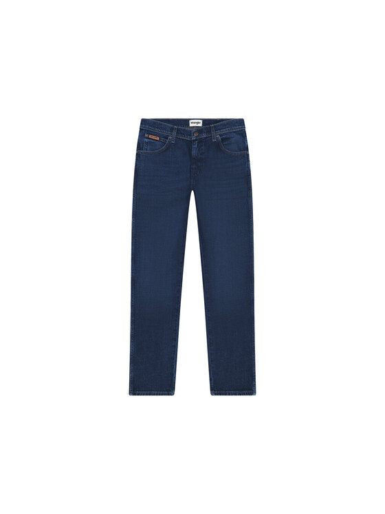 Wrangler Wrangler Jeansy TEXAS SLIM Niebieski Slim Fit