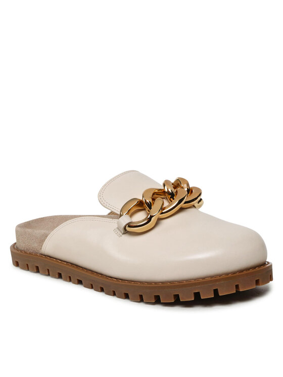 MICHAEL Michael Kors Șlapi Scarlett Mule 40S2SCFP1L Bej 40S2SCFP1L imagine noua