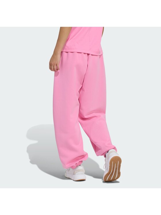 adidas adidas Долнище анцуг Soft Lux KA7019 Розов Loose Fit