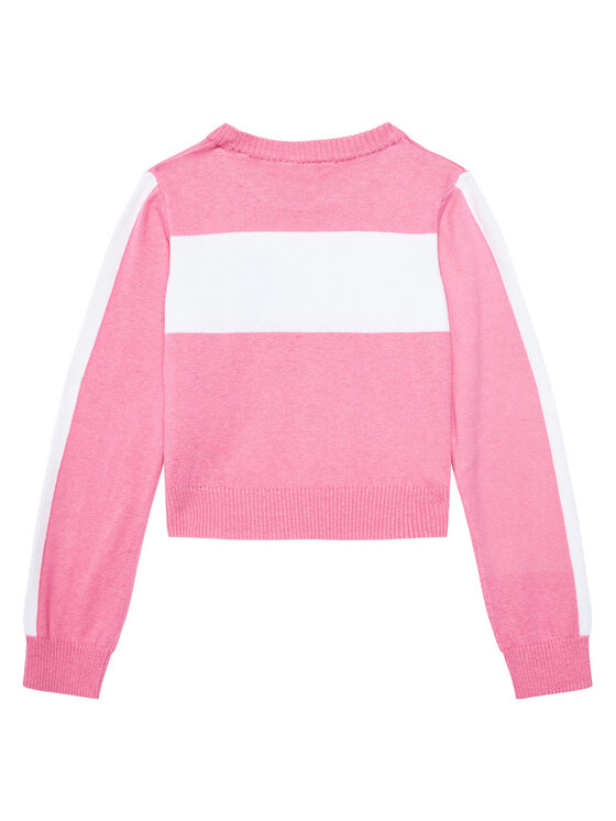 Guess Guess Svetr J5YR00 Z3GW0 Růžová Regular Fit