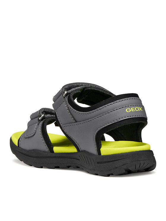 Geox Geox Sandály J Vaniett Boy J455XC 015BC C1267 M Šedá