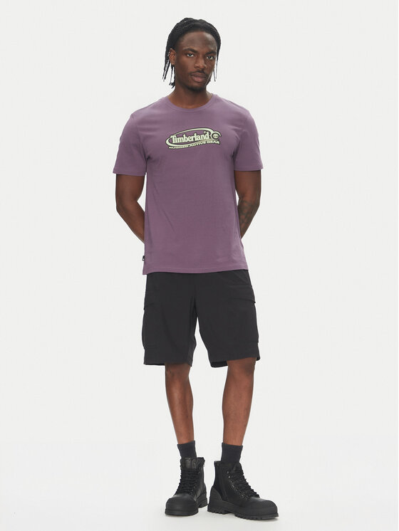 Timberland Timberland Szorty sportowe TB0A677F Czarny Regular Fit