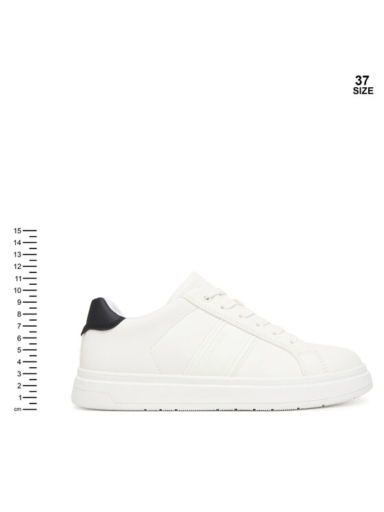 Calvin Klein Calvin Klein Αθλητικά Low Cut Lace-Up V3X9-83293-1355 D Λευκό