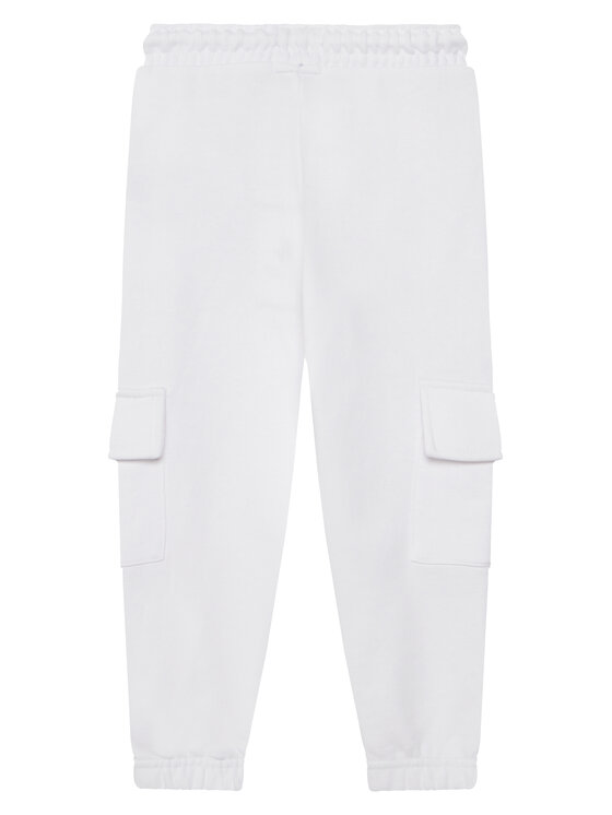Beverly Hills Polo Club Beverly Hills Polo Club Teplákové kalhoty P-SS26B-TF0136 Bílá Regular Fit