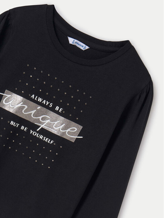 Mayoral Mayoral Blusa 830 Nero Regular Fit