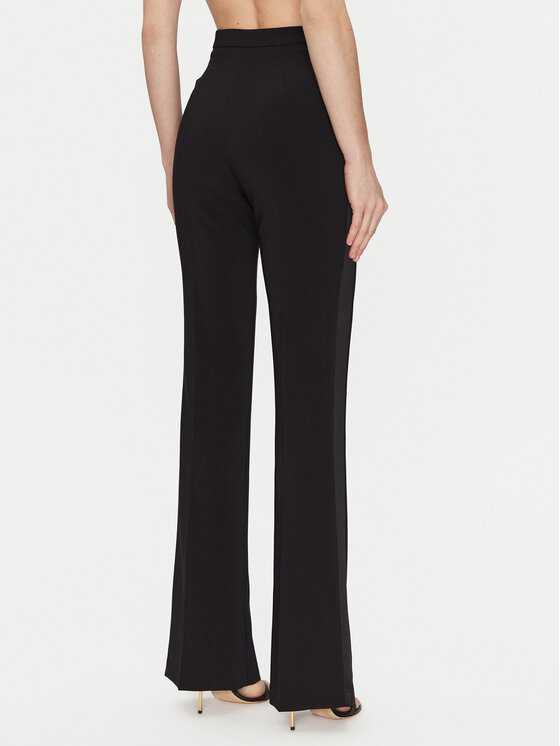 Elisabetta Franchi Elisabetta Franchi Hlače PA-082-51E2-V320 Crna Regular Fit