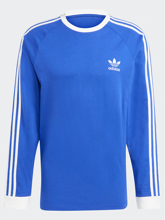adidas adidas Longsleeve Adicolor Classics 3-Stripes Long-Sleeve Top IA4878 Μπλε Slim Fit