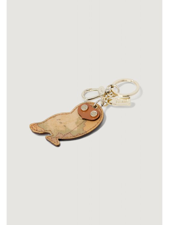 Alviero Martini Prima Classe Alviero Martini Prima Classe Portachiavi GUFO Beige