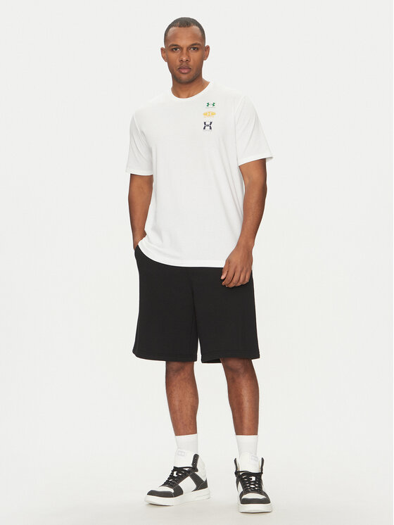 Under Armour Under Armour Tričko EVOL Logo 1390165 Biela Regular Fit