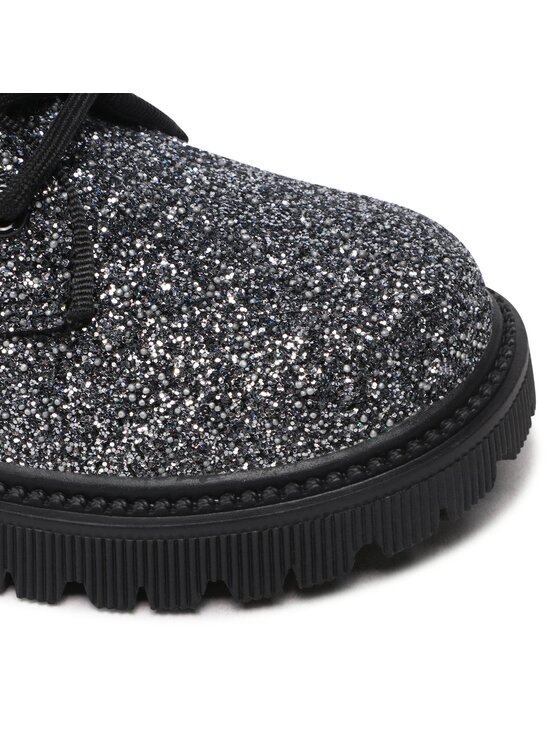 Nelli Blu Nelli Blu Schnürstiefeletten CM211102-32 Silberfarben