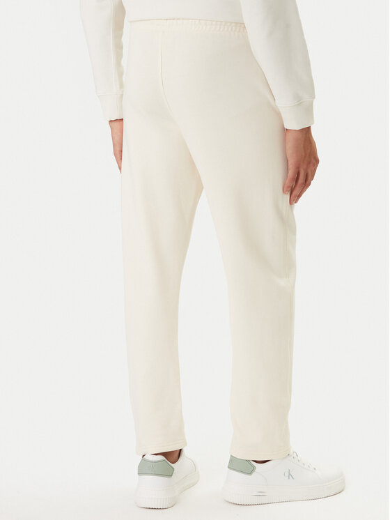 Calvin Klein Jeans Calvin Klein Jeans Spodnie dresowe Monogram LV047F210G Beżowy Regular Fit