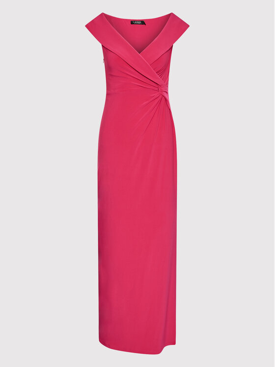 LAUREN RALPH LAUREN Lauren Ralph Lauren Вечірня сукня 253863940006 Рожевий Slim Fit