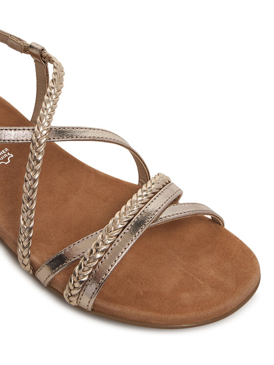 Tamaris Tamaris Sandály 1-28130-46 Zlatá