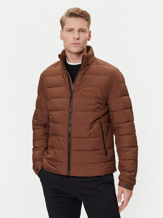 BOSS BOSS Bunda pro přechodné období H-Cenitos 50519237 Béžová Regular Fit