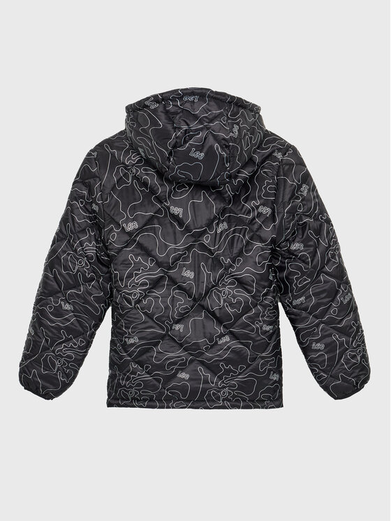 Lee Lee Kurtka przejściowa LEE0072 Czarny Regular Fit