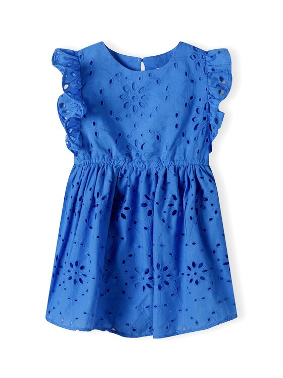 Sukienka letnia MINOTI, Rozmiar 152/158, Niebieska, 18DRESS 58