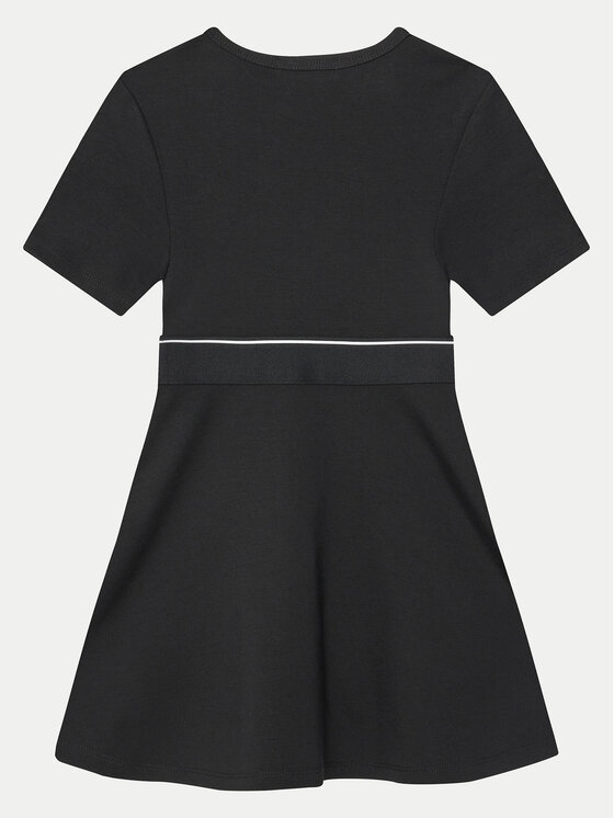 Calvin Klein Jeans Calvin Klein Jeans Rochie de zi Logo Tape IG0IG02310 M Negru Regular Fit