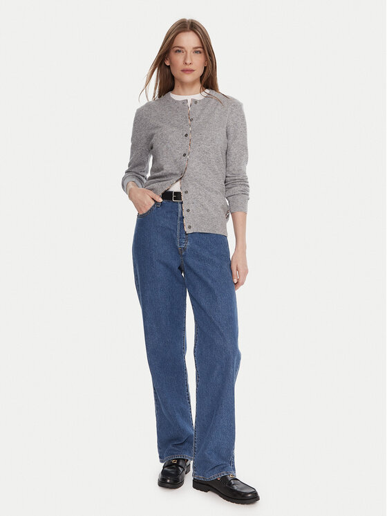 Barbour Barbour Кардиган LKN1076GY71 Сив Regular Fit