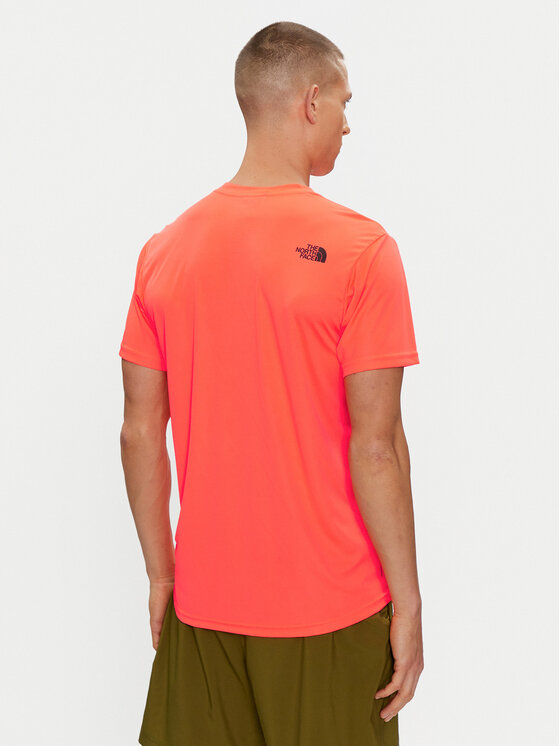 The North Face The North Face Koszulka techniczna Reaxion Easy NF0A4CDV Pomarańczowy Regular Fit