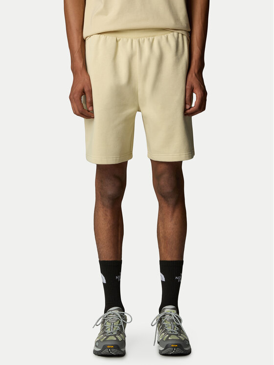 The North Face The North Face Pantaloni scurți sport Easy NF0A8C2S Bej Regular Fit