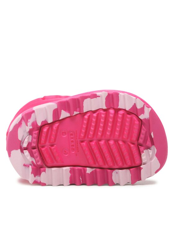 Crocs Crocs Śniegowce Classic Neo Puff Boot T 207683 Różowy