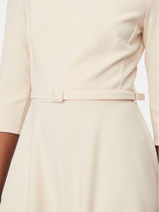 Rinascimento Rinascimento Coctailkleid CFC0127892003 Beige Regular Fit