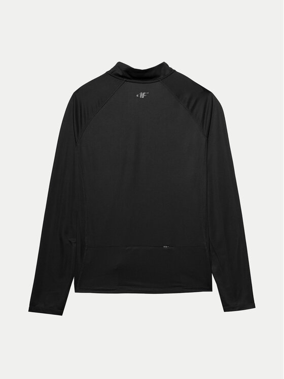4F 4F Φανελάκι τεχνικό 4FWSS24TFLOM240 Μαύρο Regular Fit