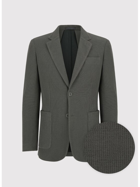 Pako Lorente Pako Lorente Marynarka P24WF-3X-009 Zielony Slim Fit